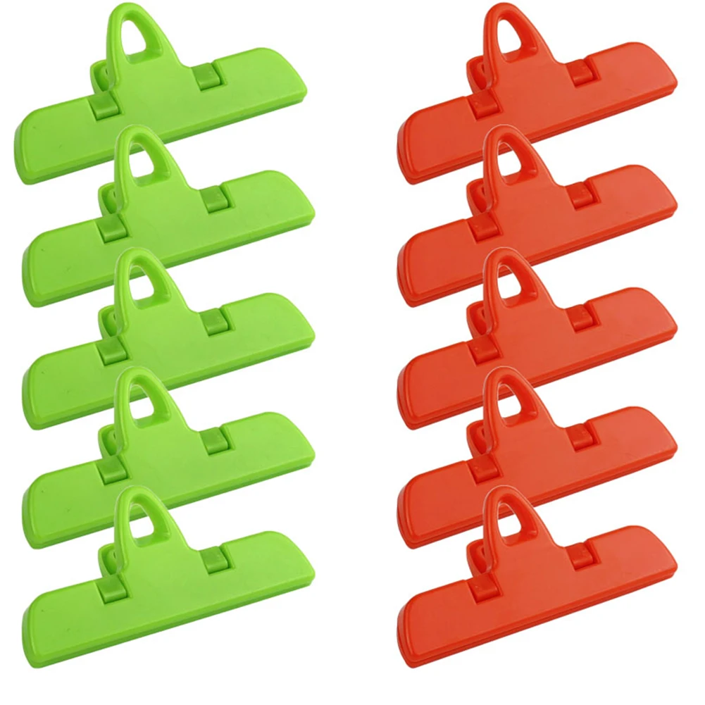 For Kitchen For Office Large Binder Clips Food Preservation Clips Large Capacity Nonslip Grip Design Ribbed Teeth