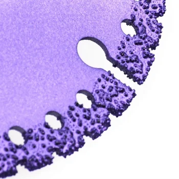 4/4.5/5/6 بوصة فراغ صنع من النحاس الماس شفرة المنشار للصلب معدن الحجر الحديد الزهر حديد التسليح الألومنيوم الغرض هدم أسطوانة تقطيع
