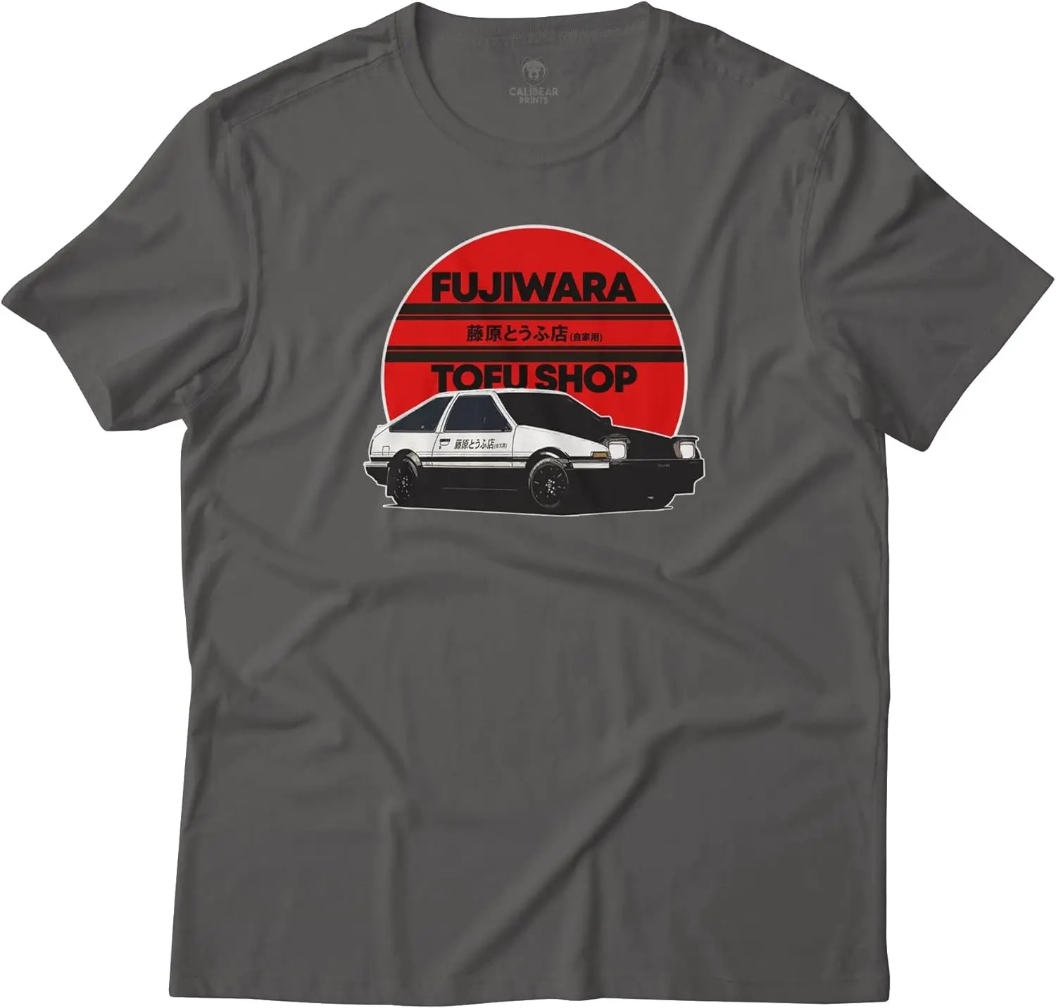 Fujiwara Tofu Shop Initial D GT86 Trueno Corolla AE86 Hachi-ROKU Drift Car Anime T-Shirt