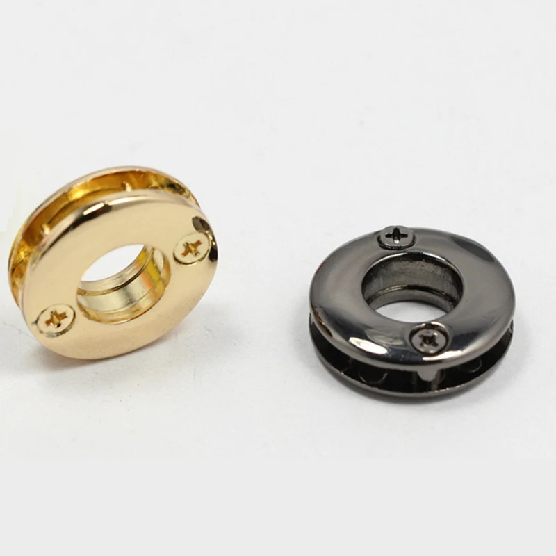 Ojales traseros de tornillo de Metal con arandelas de arandela, accesorio de artesanía de cuero para bolso, ropa, zapatos, ropa, decoración de Jeans