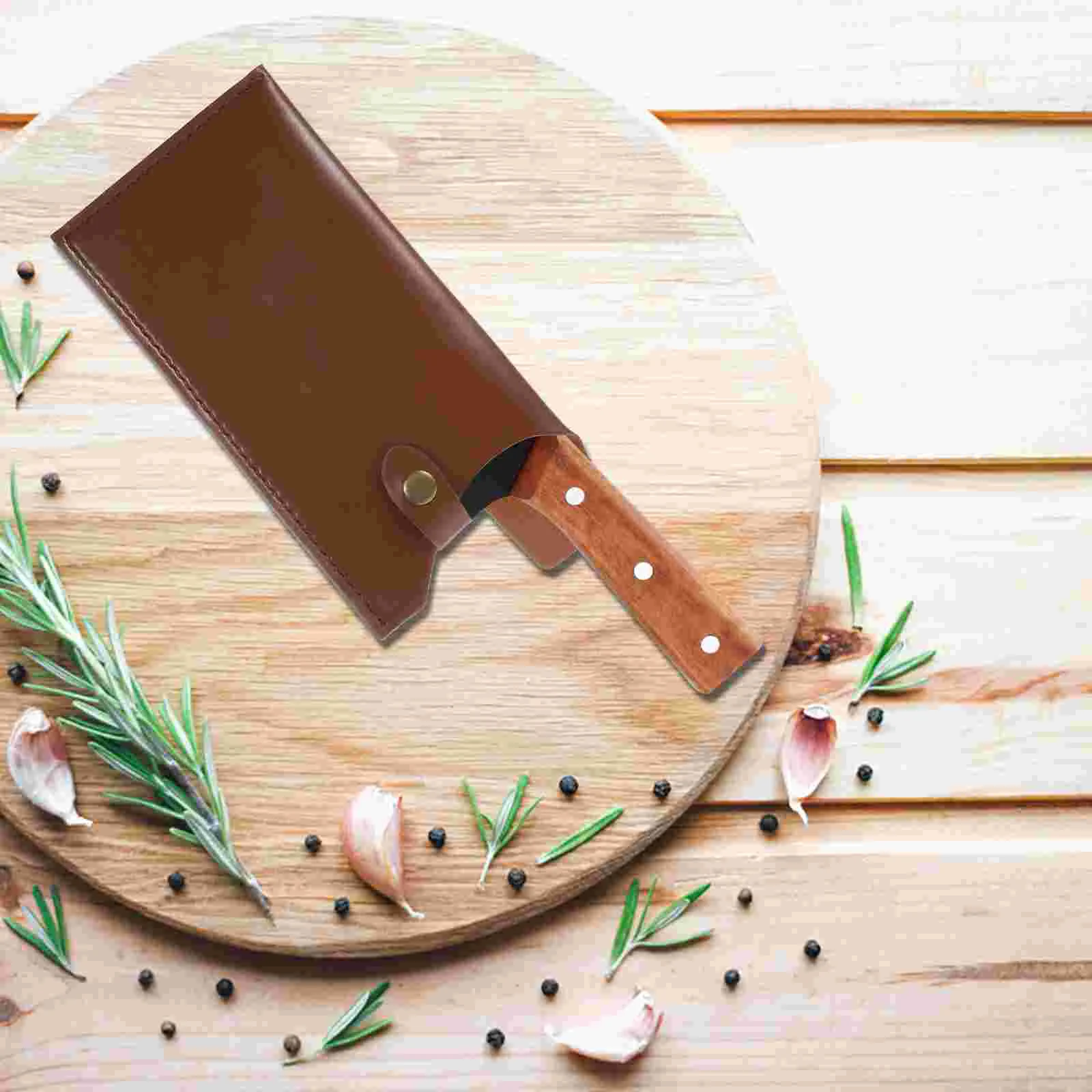 Knife Kitchen Safe Cover Belt Cleaver Artificial