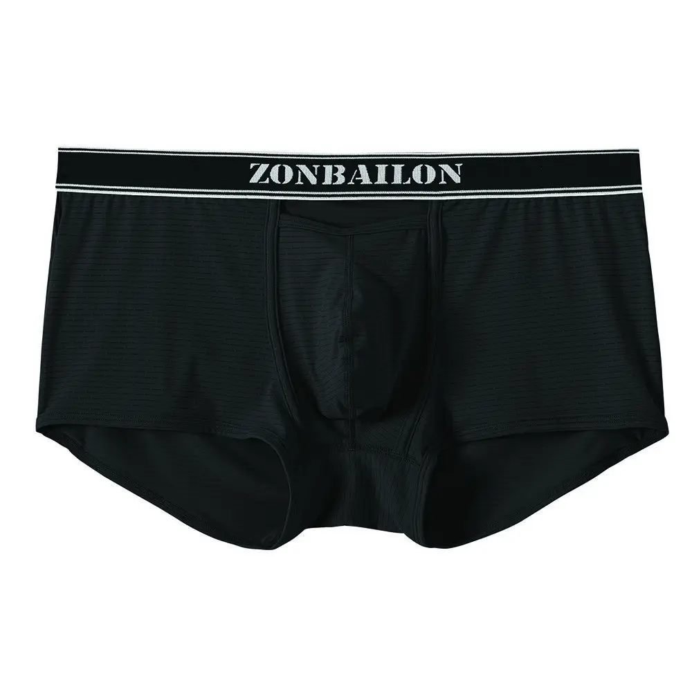 ZONBAILON Men’s BoxerBriefs Soft Front Open Boxer Comfortable Trunks M-3XL