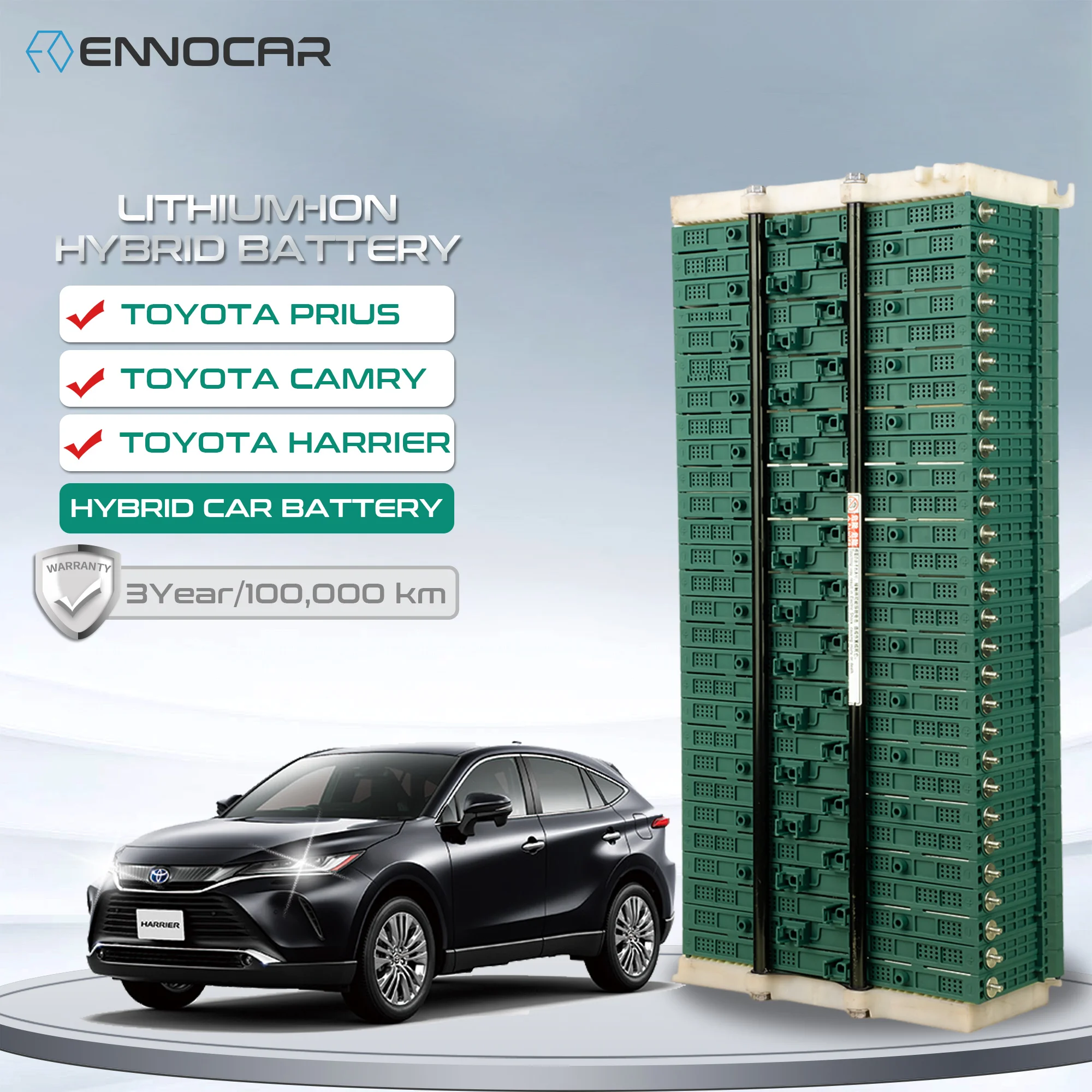 

Новый оригинальный литий-ионный гибридный аккумулятор 7,2 В 6,5 Ач для Harrier NX300H Prius Gen1 Gen2 Gen3 Gen4, сменный аккумулятор для автомобиля