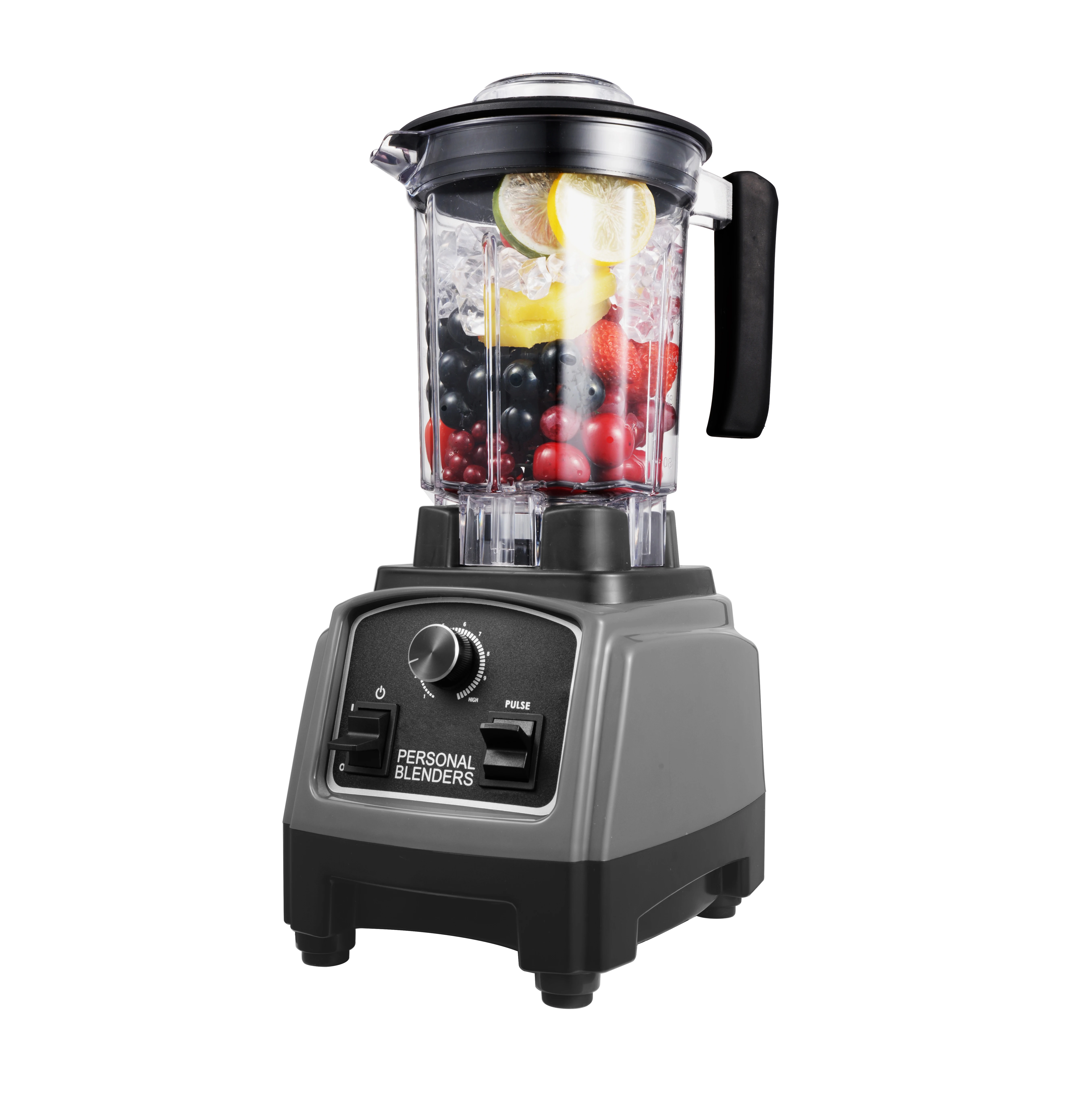 

2023 Heavy Duty Large Commercial Kitchen Household Fresh Fruit Juicer Electrical Silver crest Smoothie Mixer Blender