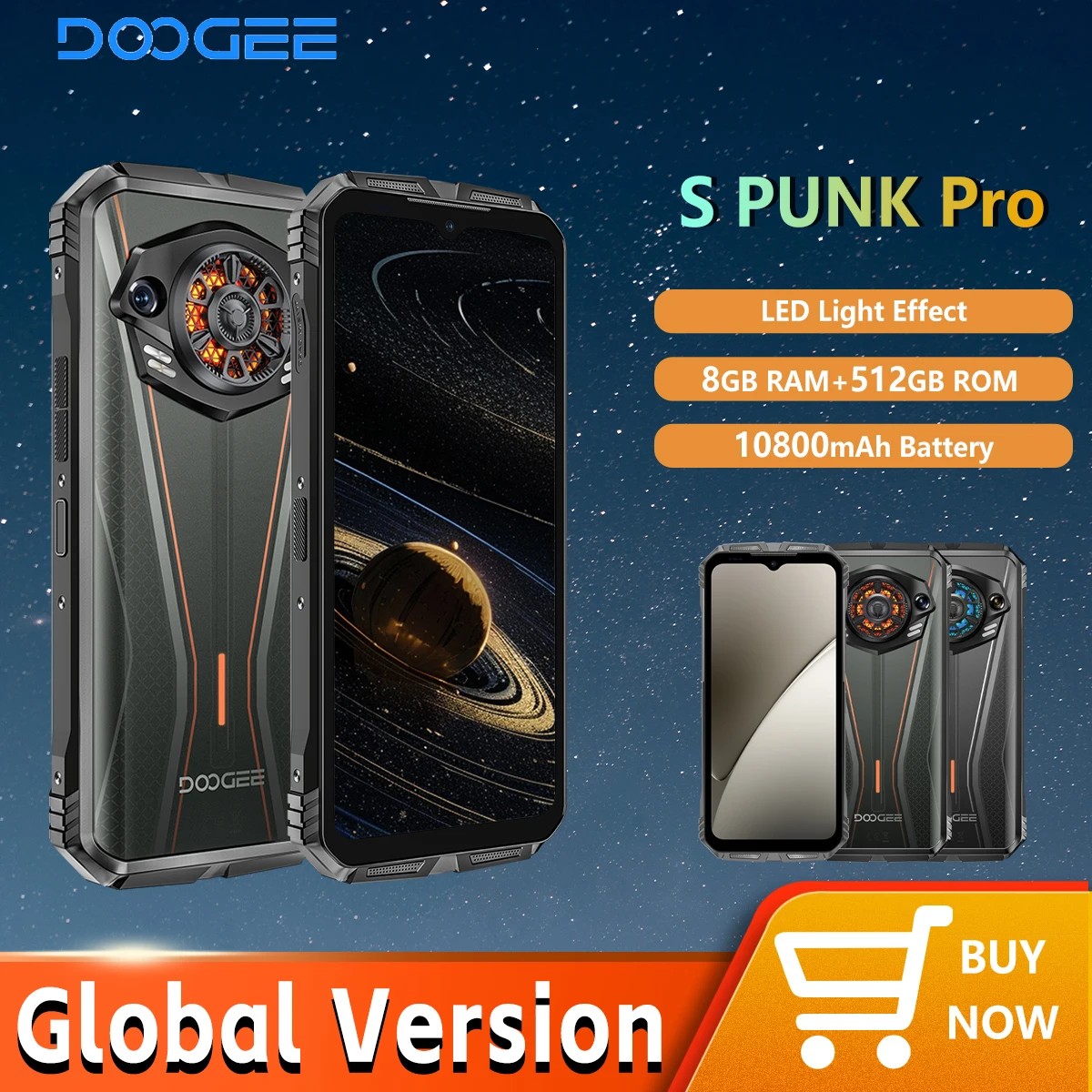 DOOGEE SPUNK PRO Smartphone 6.6