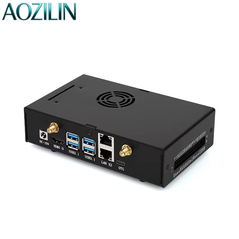 AOZILIN 16GB RAM Edge AI Computing Box 157TOPS Processing Power Dual LAN Linux OS Embedded Visual Development Equipment