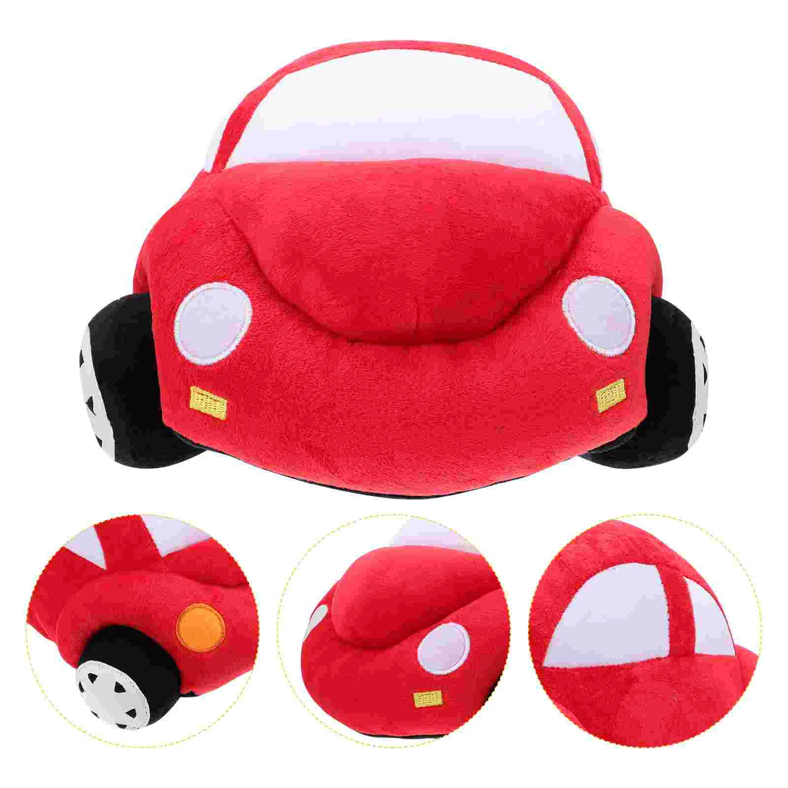 

40 Cm Children's Pillow Childrens Toys Cushion Earth Tones Plush Car Shape Cuddly Pp Cotton Stuffed