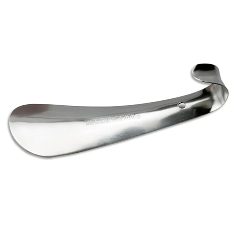 1Pc Professional Stainless Steel Silver Metal Shoe Horn Spoon Shoehorn 14.5cm Tools Part