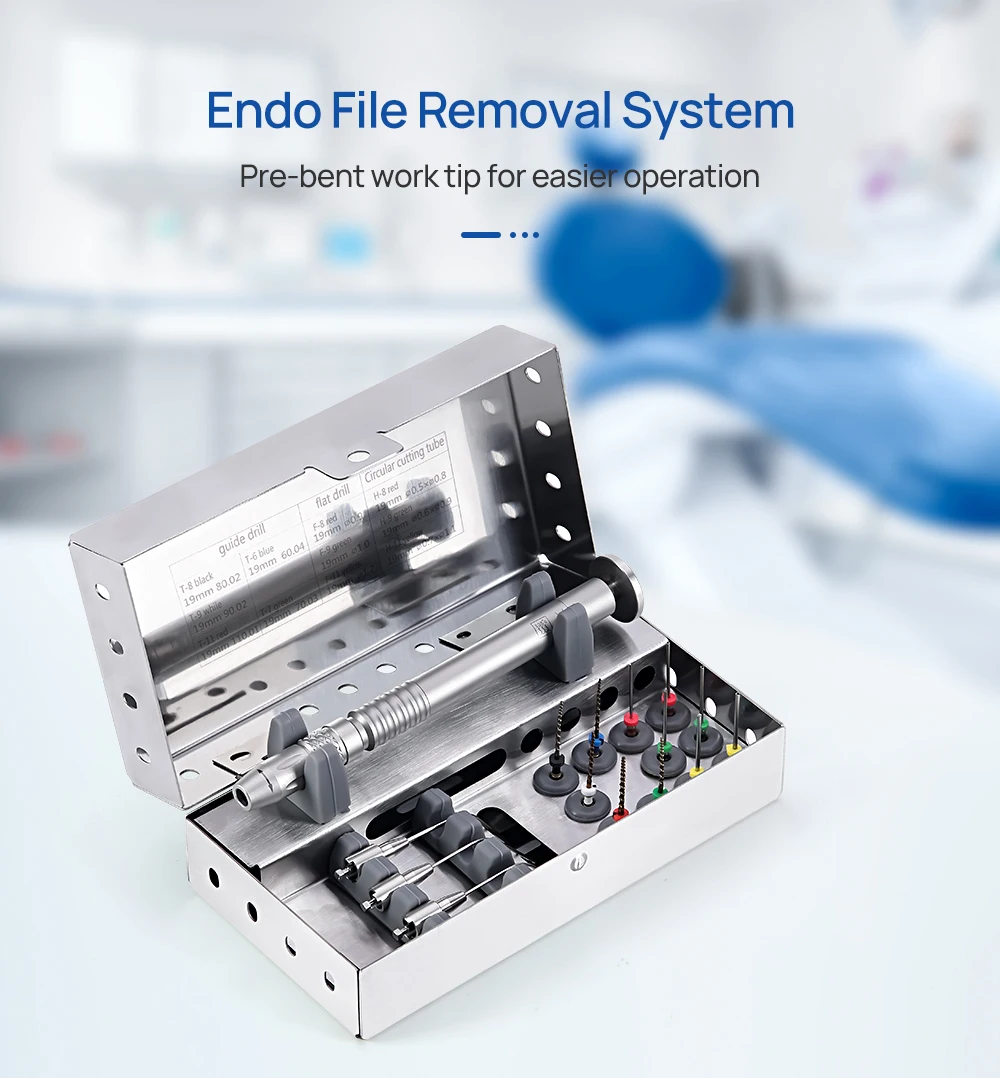AZDENT Dental Endodontic File Removal System Kit Broken File Extractor Endo Root Canal Removal Instrument Dentistry Clinic Tool – Detail 1