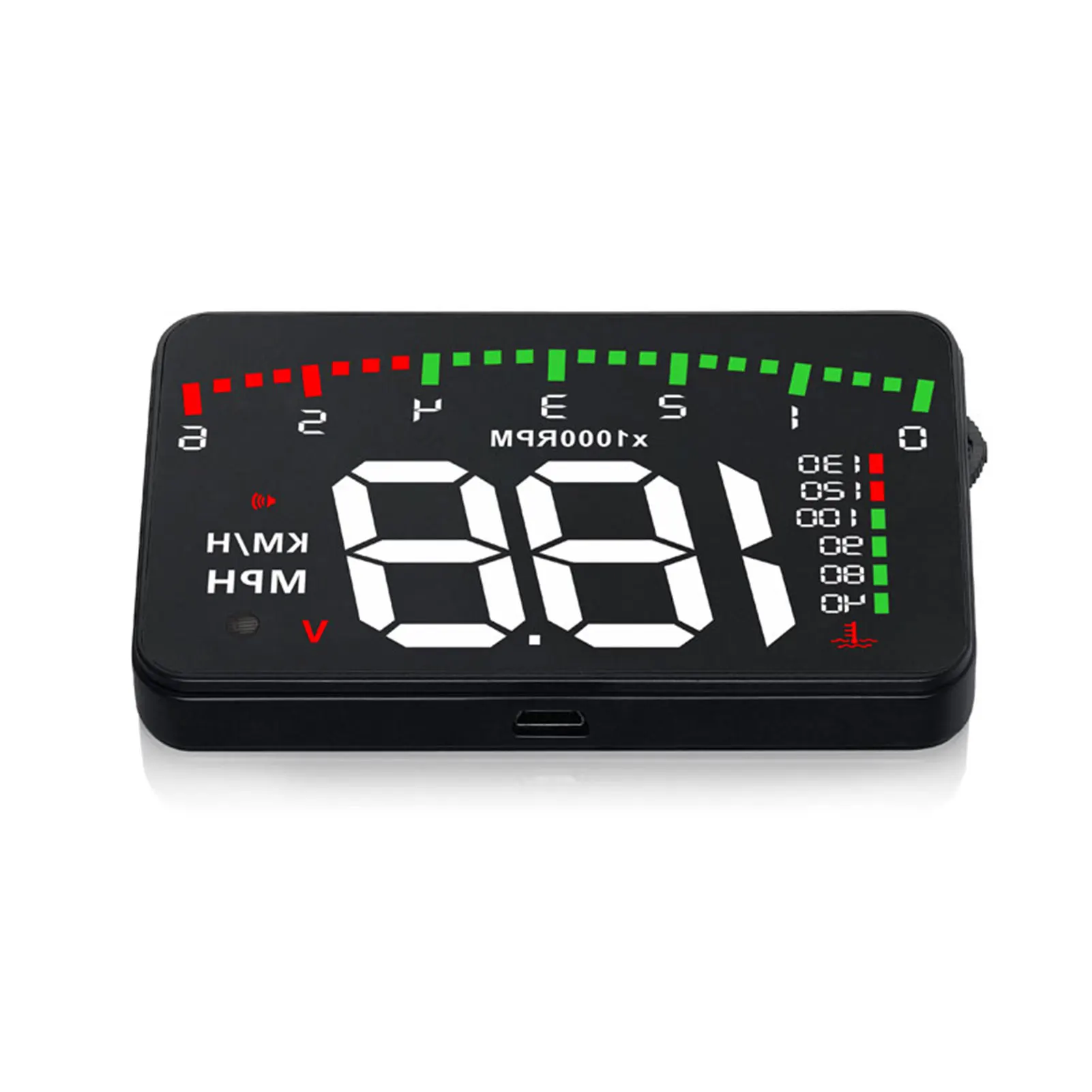 

A100 3.5 A900 HUD Head-Up Display Car-Styling Overspeed Warning Windshield Projector Alarm System Universal Auto