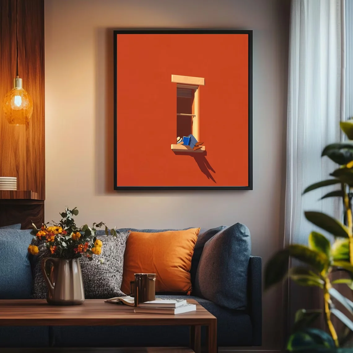 Art mural numérique minimalist - Home Decor Dopamine avis et prix