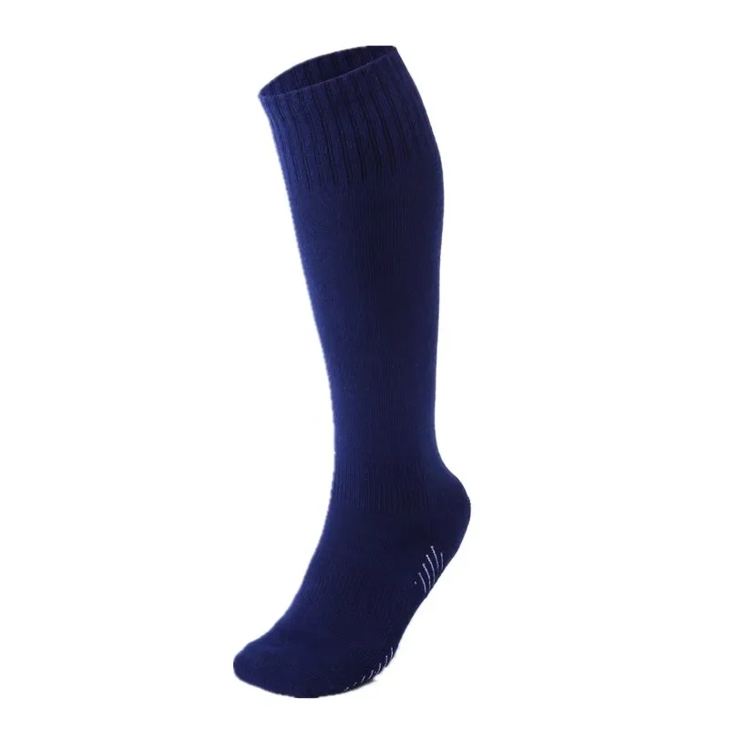 Infantil Sport Soccer Socks, Joelho Alto, Longo, Respirável, Toalha, Futebol, Corrida, Treinamento, Menino, Crianças, Nova cor