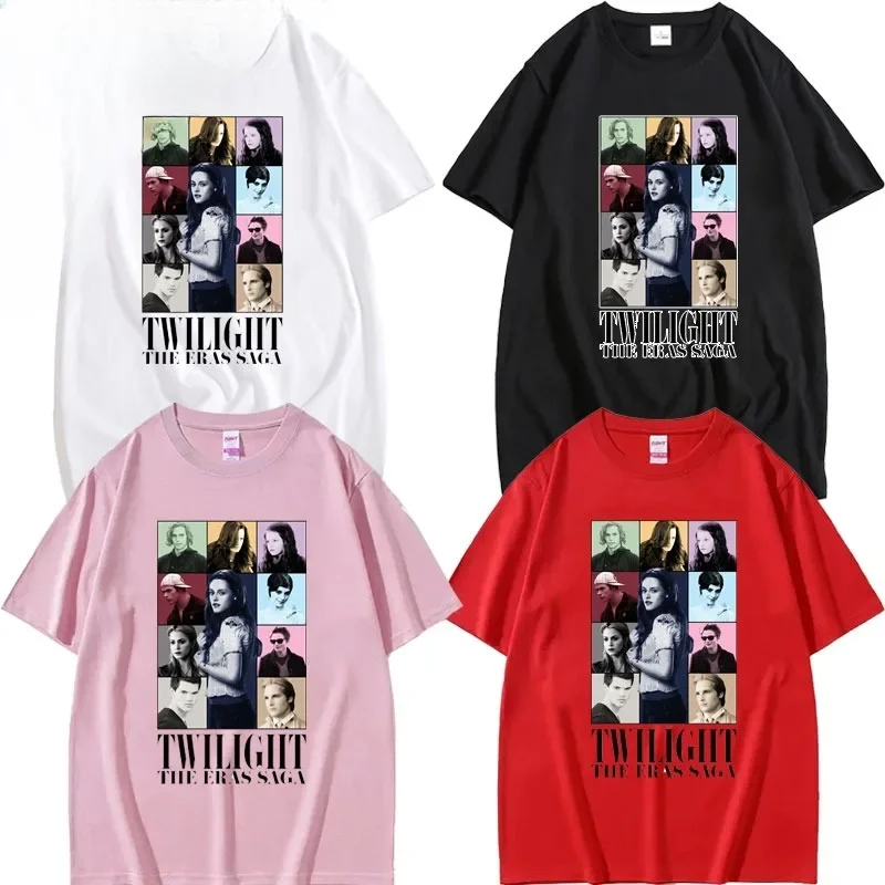 2024 Isabella Swan The Eras Tour T Shirt Hot The Twilight Saga Movie T-shirts Men Women Casual Cotton Short Sleeve LooseT-shirt