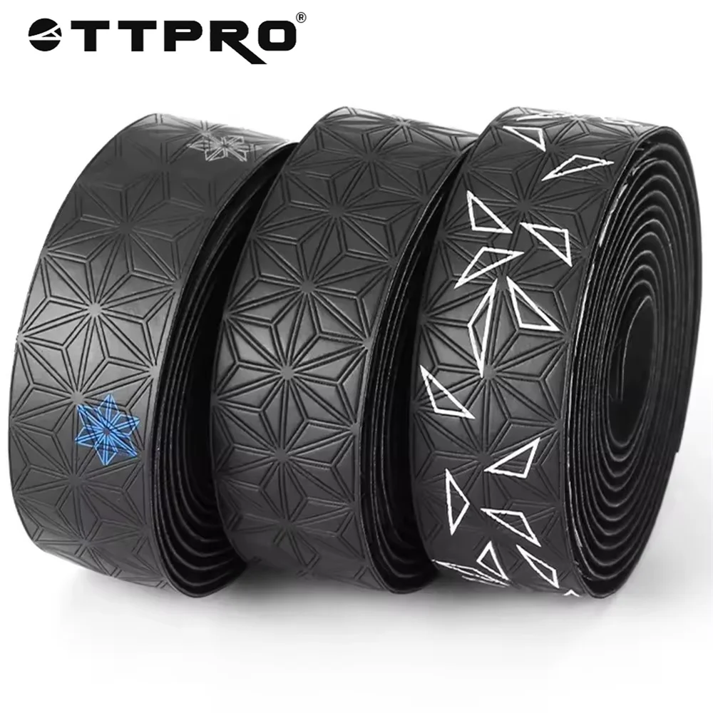 

TTPRO пара противоскользящих лент на руль из искусственной кожи, амортизирующая лента на руль шоссейного велосипеда с заглушками для велосипедных инструментов