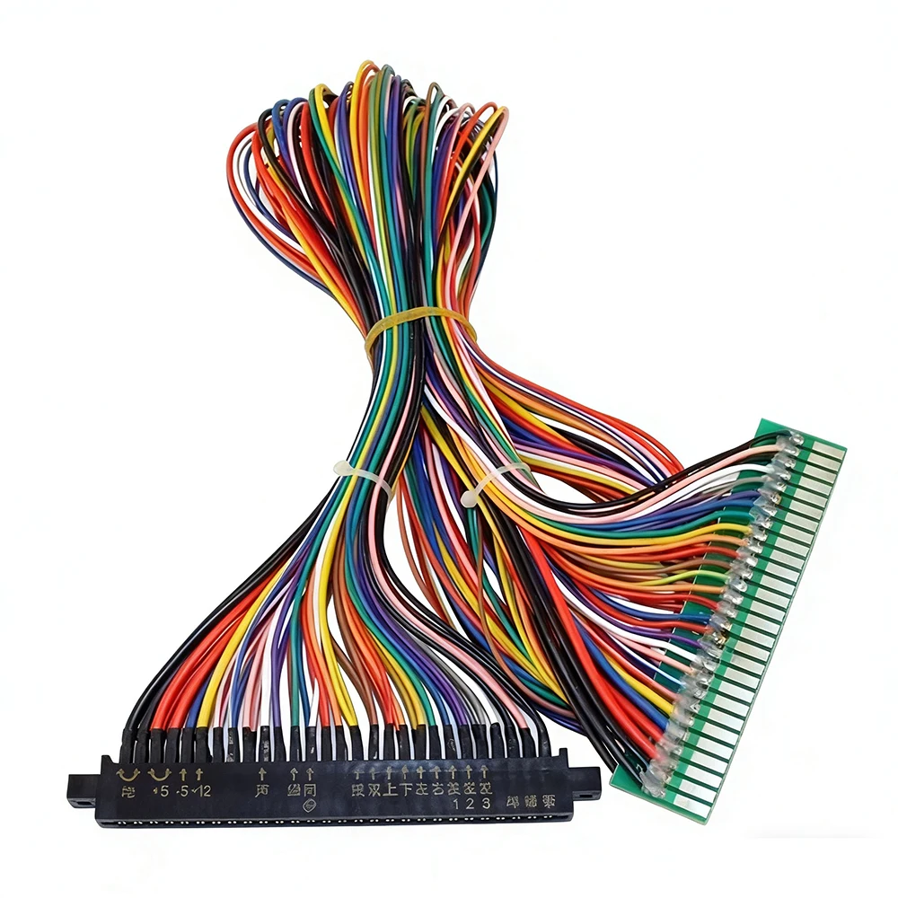 كامل 56 دبوس جاما تسخير الأسلاك الأسلاك تلوح فيديو لعبة أركيد باندورا مربع و 60 في 1 لوحة ألعاب PCB #1