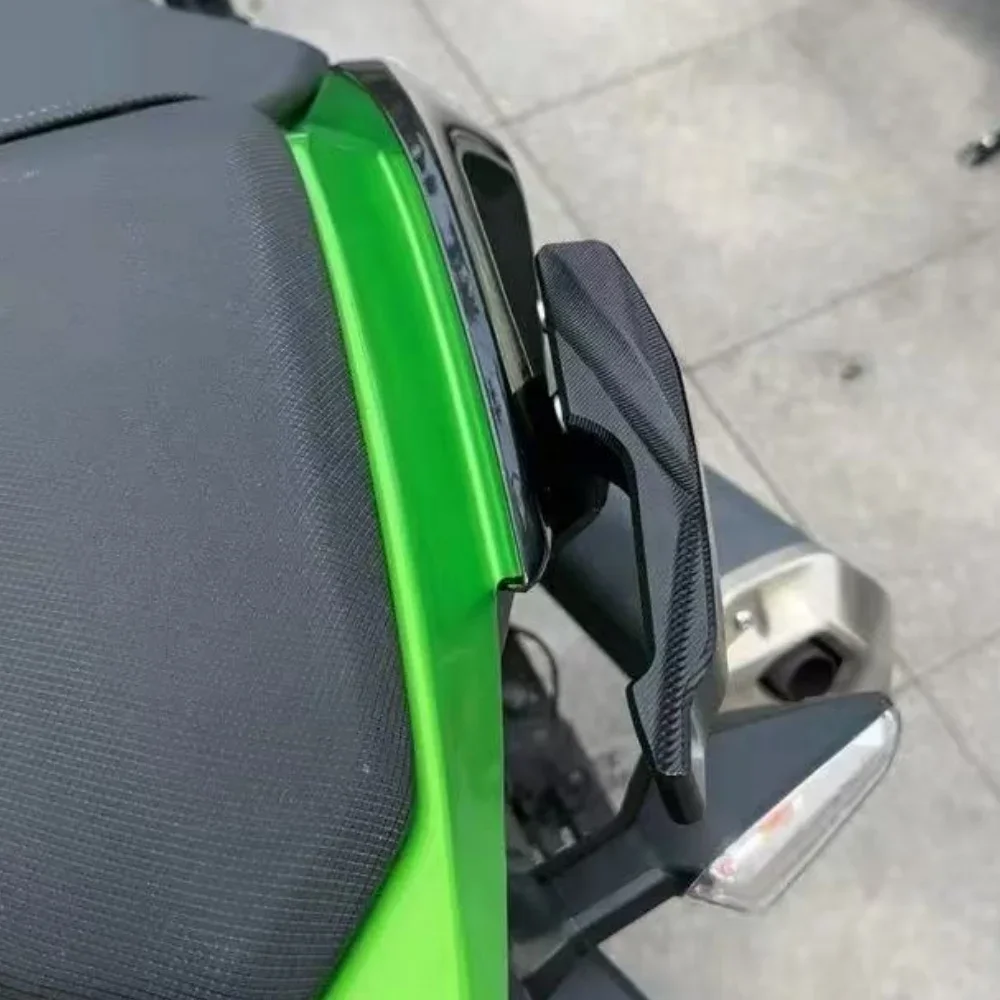【Factory Direct】For Ninja400/Z400 18-23 model-specific modification accessories, aluminum rear handrail, rear car tail wing