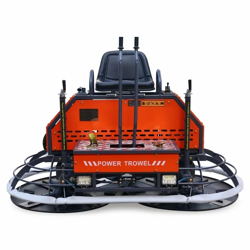 Road Machinery Ride On Concrete Floor Power Trowel Machine