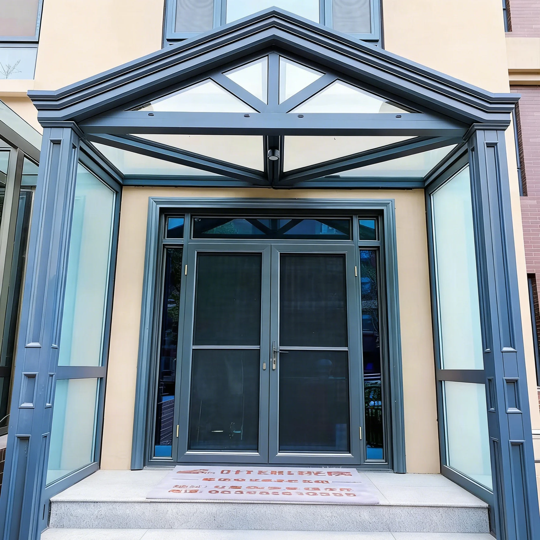 High Quality Modern Outdoor Aluminum Alloy Retractable Electric Waterproof Balcony Biological Pergola Cover for Villa Hotel Use