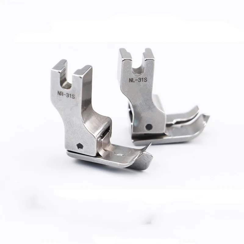 NR-31S NL-31S Right / Left Stitch in Ditch Guide Presser Foot for Industrial Lockstitch Sewing Machine Accessories Pack Waist