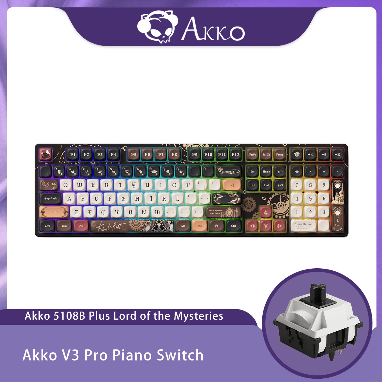 AKKO 5108B Plus RGB Mechanical Keyboard 108 Keys