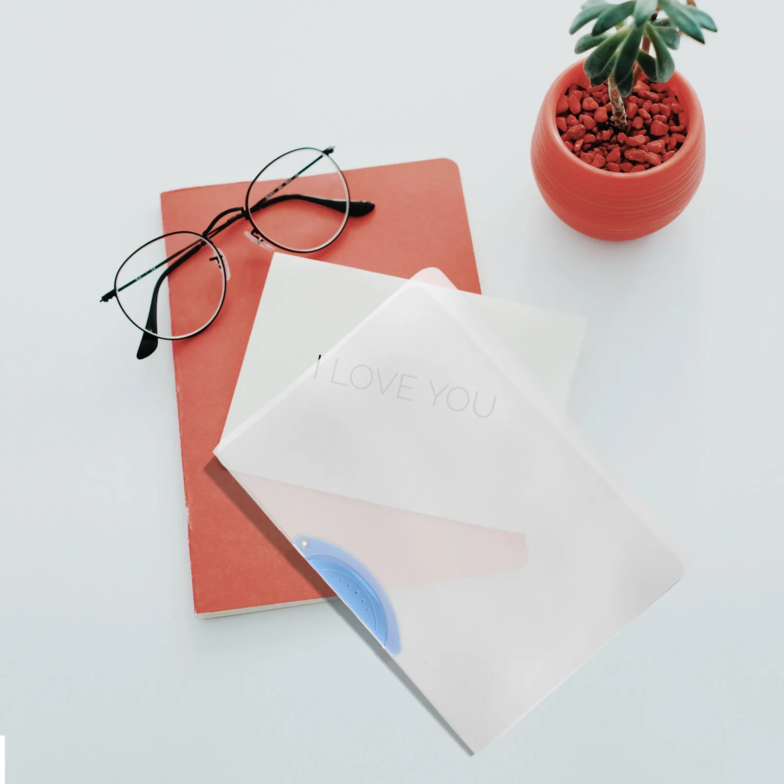5Pcs Transparent File Folder Plastic Report Covers A4 Swing Clip Side Opening Lightweight Document Organizer for School Office