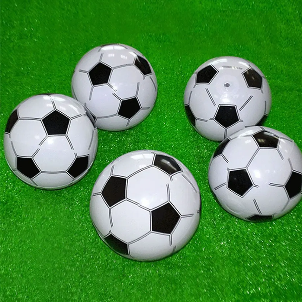 2Pcs High Quality Matches Training PVC Sports Children Soccer Ball Inflatable Toys Elastic Balls Hand Pat Football