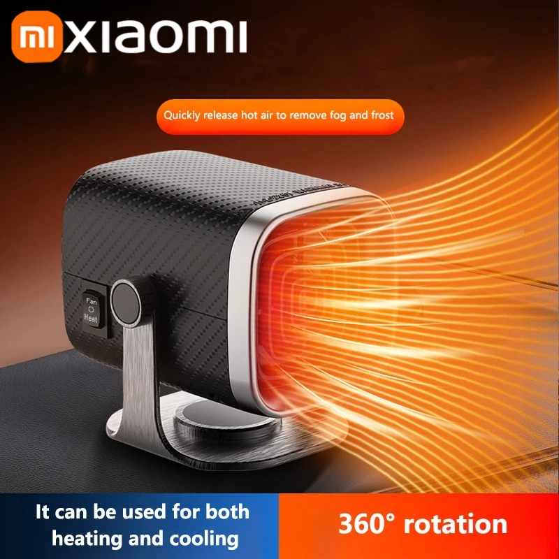 Xiaomi Car Heater 12V/24V Electric Cooling Heating Fan Electric Heater Fan Windshield Defogging Demister Defroster Car supplies