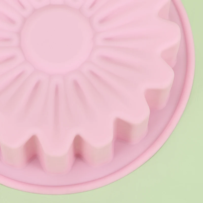 창의적인 DIY 설탕 공예 케이크 식물 폴더 실리콘 금형, 퐁당 금형, 수제 비누 몰드 케이크 장식 도구, 주방 도구