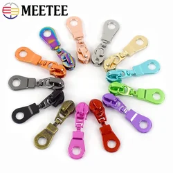 10/20/30Pcs 5# Nylon Zipper Sliders Plastic Zippers Tapes Bag Zip Heads Pulls Repair Kits DIY Sewing Garment Accessories