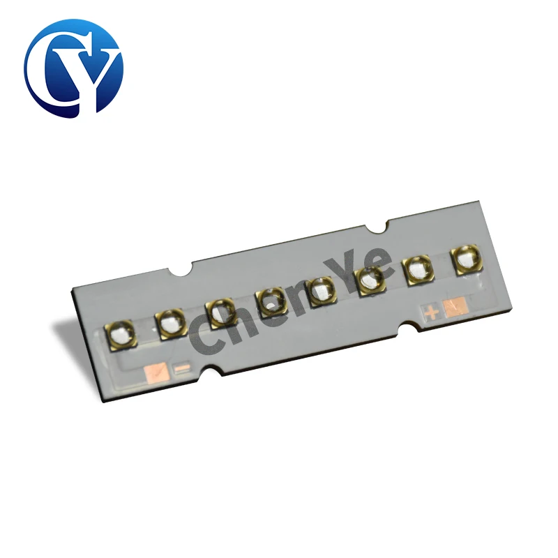 Puce LED UV pour encre d'impression UV, 24W, Tech 3535, 3W, 365nm, 385nm, 395nm, 405nm, durcissement de la colle PCB