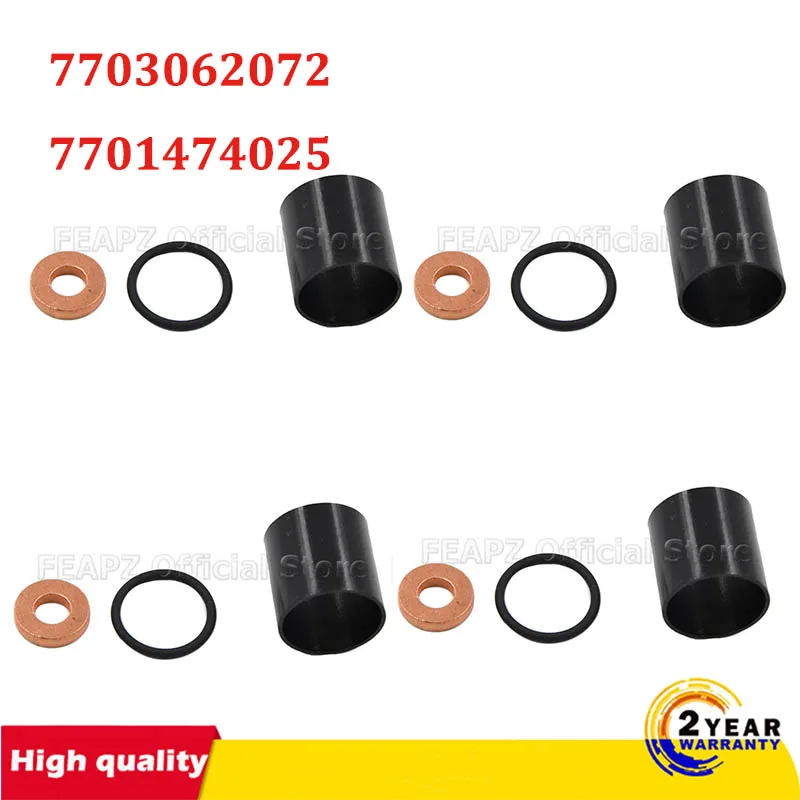 For Renault Laguna Espace Trafic Maste 4X Injector Seal Kit  7703062072 7701474025