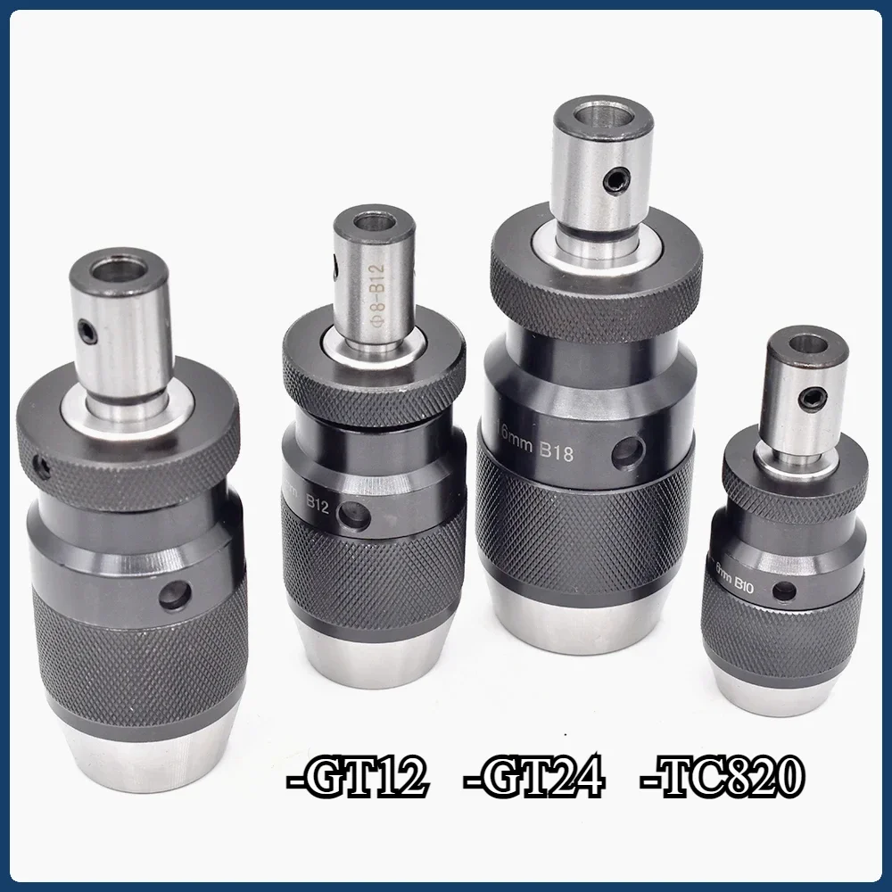 BB16 B18 GT12 B16 GT24 TC820 B10 B12 B16 B18 B22 Keyless Self Tightening Drill Chuck B16 B18 Adapter Sleeve Quick Chuck Drilling