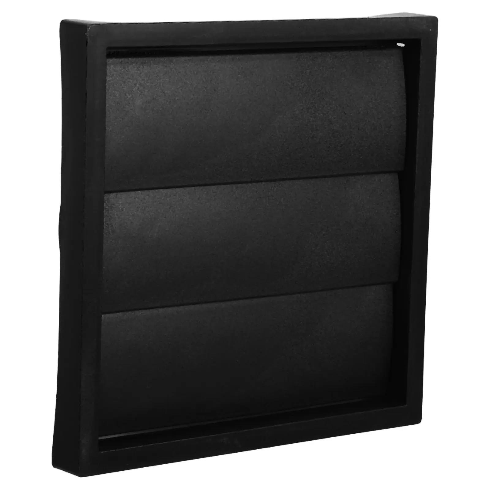 ABS Square Louver Vent Cover for Exterior Wall 3.94 Vent Opening 5.51 Ac Exhaust Plastic Ventilation Grille Attic Ventilation