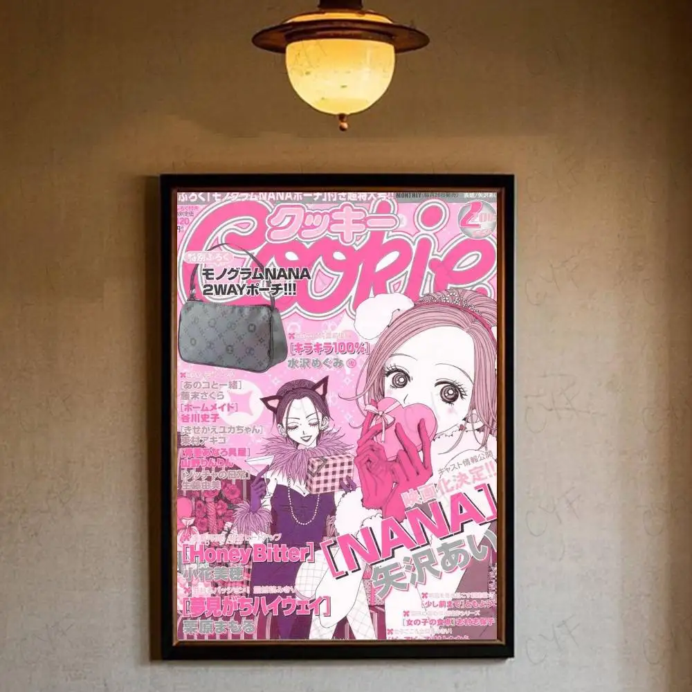 Anime N-Nana Osaki Line Poster Wohnzimmer Wandkunst Garage Raumdekoration – Detail 5
