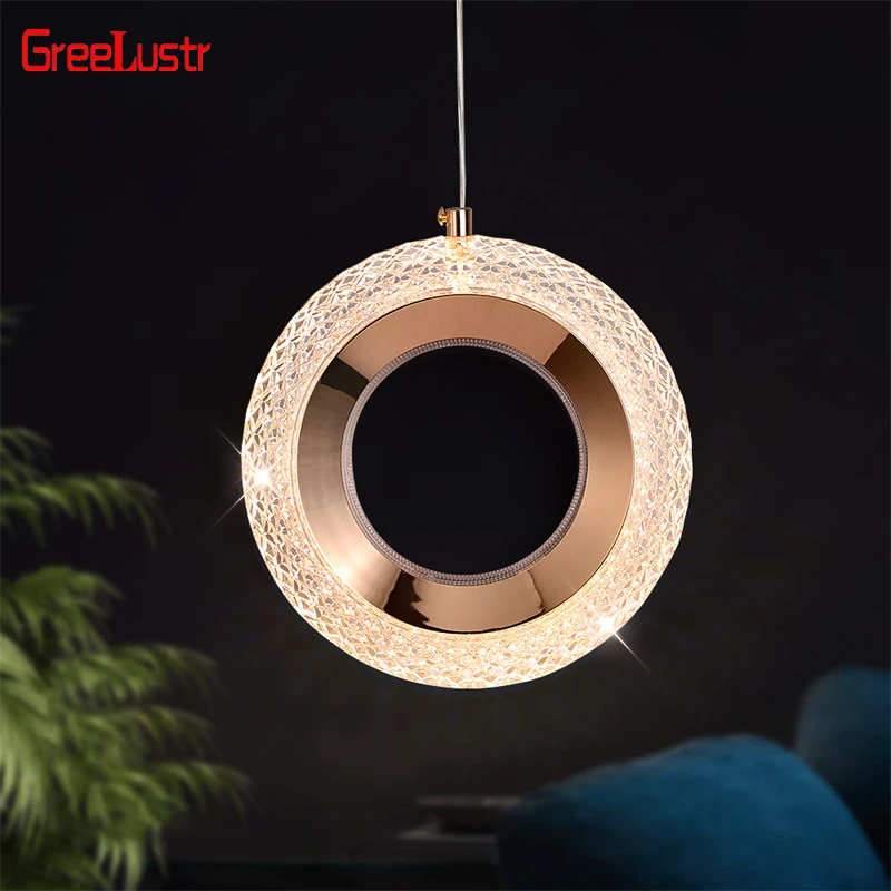 Nordic Acrylic Pendant Lights Interior Ceiling Lamp Bedside Led Chandelier Artistic And Creative Lighting Fixture Luxury Lustre