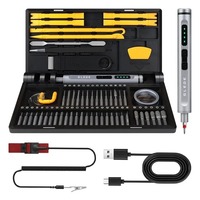 Dropshipping 71-in-1 Precision Electric Cordless Screwdriver Set 350mAh Lithium Battery for Phones Watches DIY