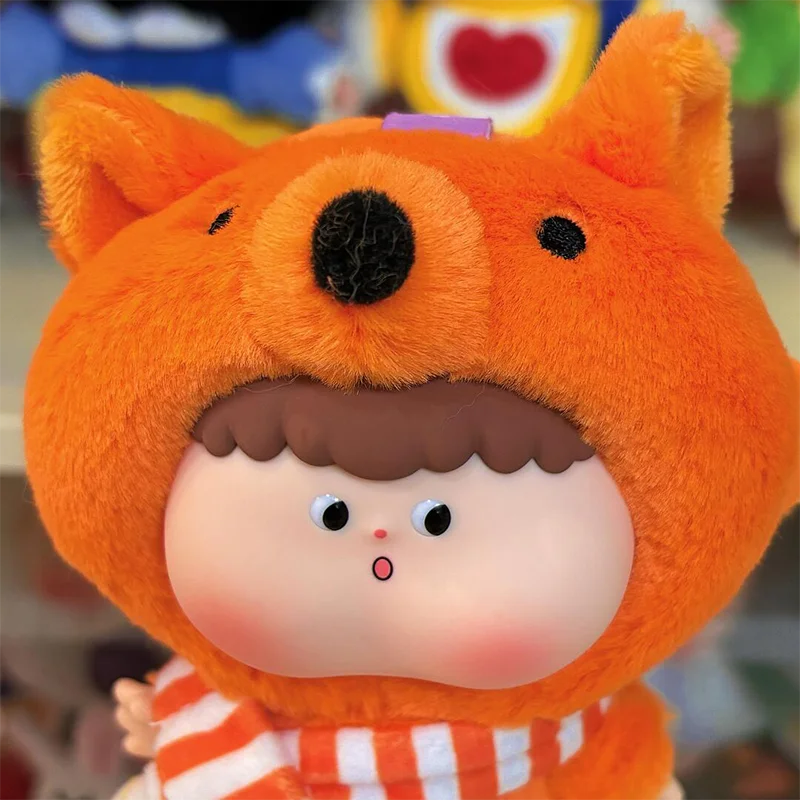 DUDU Zoo Series Plush Blind Box Bag Decoration Pendant Tide Play Anime Figure Mystery Box Cute Doll Surprise Birthday Gift Toys