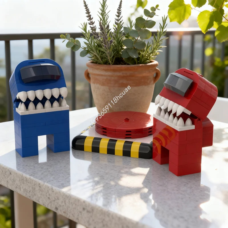 

151 шт. MOC Us Brick Impostor, модель экстренной встречи, строительные блоки, игрушка, сборка, сделай сам, образование, детский рождественский подарок на день рождения