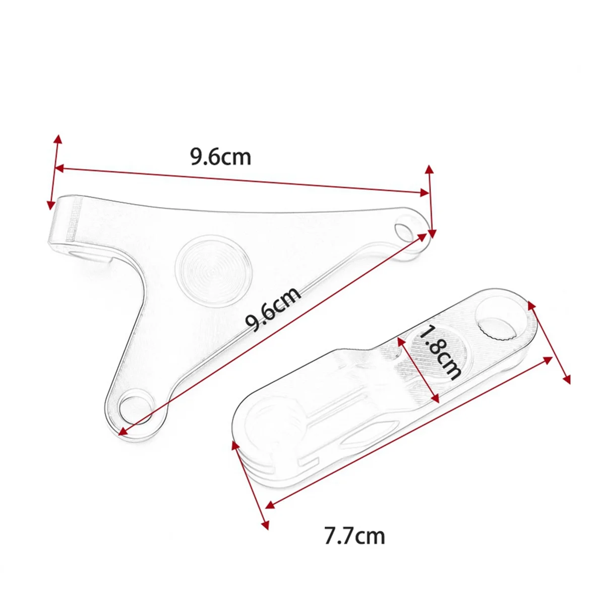 Kit de soporte de palanca de embrague de extensión de brazo de embrague de motocicleta para 700 XTZ 700 2019-2024 MT07 FZ07 R7