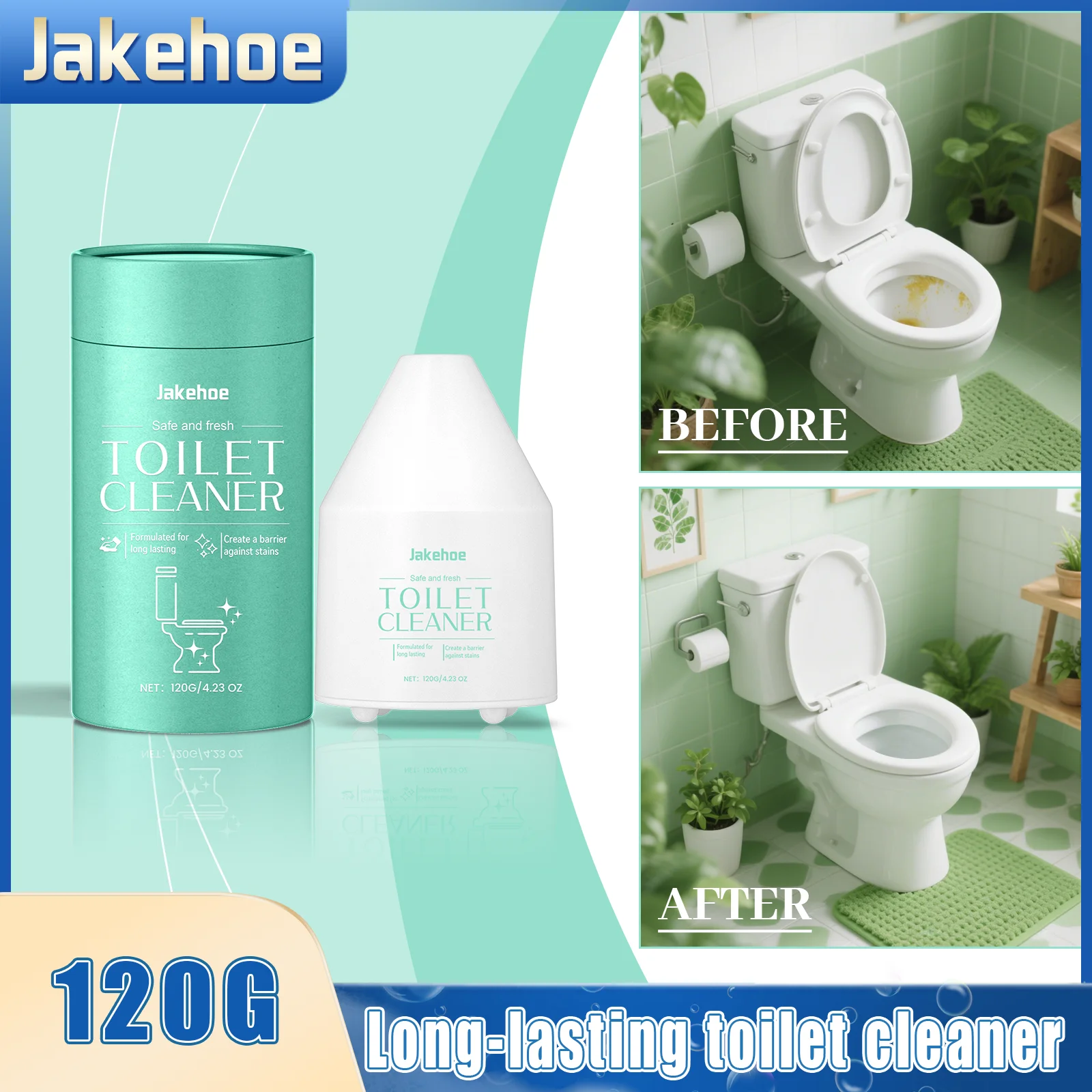 

Toilet Automatic Cleaner Deodorant Descaling Long-Term Cleaning Toilet Tank Cleaner To Remove Dirt Toilet Cleaning Block