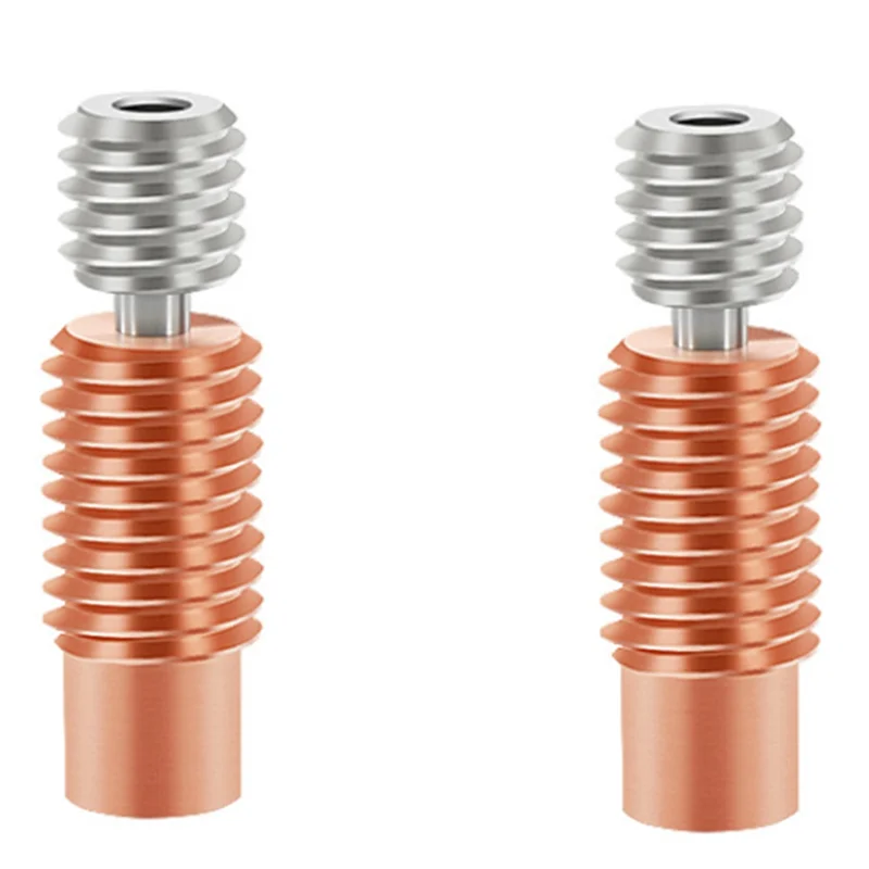 

2 шт., сопло принтера, терморазрыв для E3D V6, Hotend, горло, аксессуары для 3D-принтера для 1,75 мм, блок нагревателя E3D