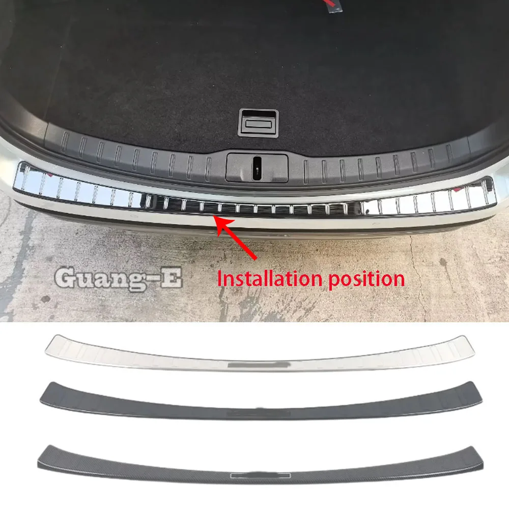 

Автомобильная сталь/АБС-пластик, автомобильная внешняя отделка заднего бампера, рамка, отделка, педаль, аксессуары для Lexus RX 350 350h 450h + 500h 2022 2023 2024