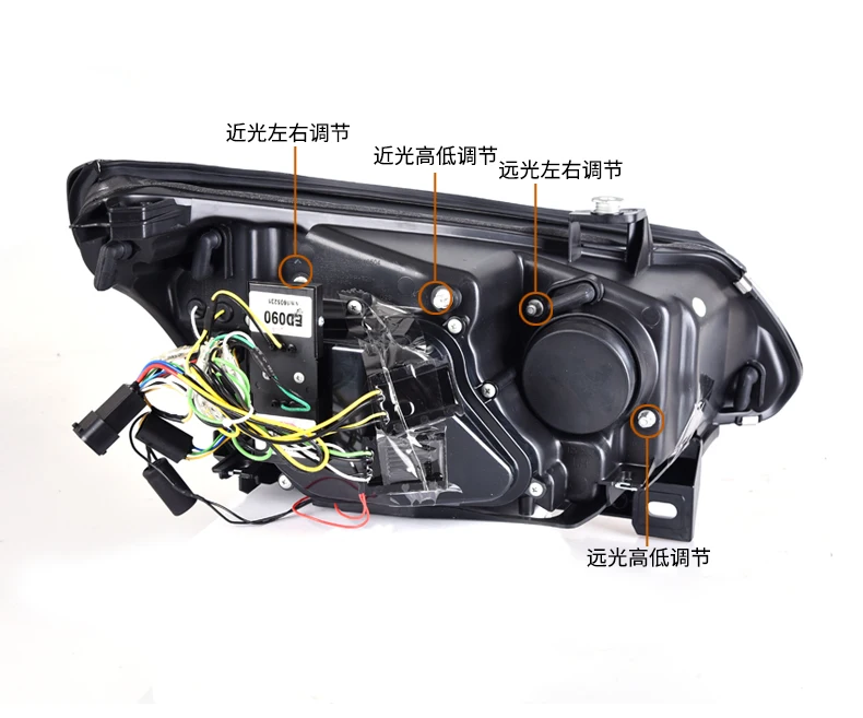 Automotive parts Auto Lighting System Front Headlamp Car Headlight For  E60 2003-2006