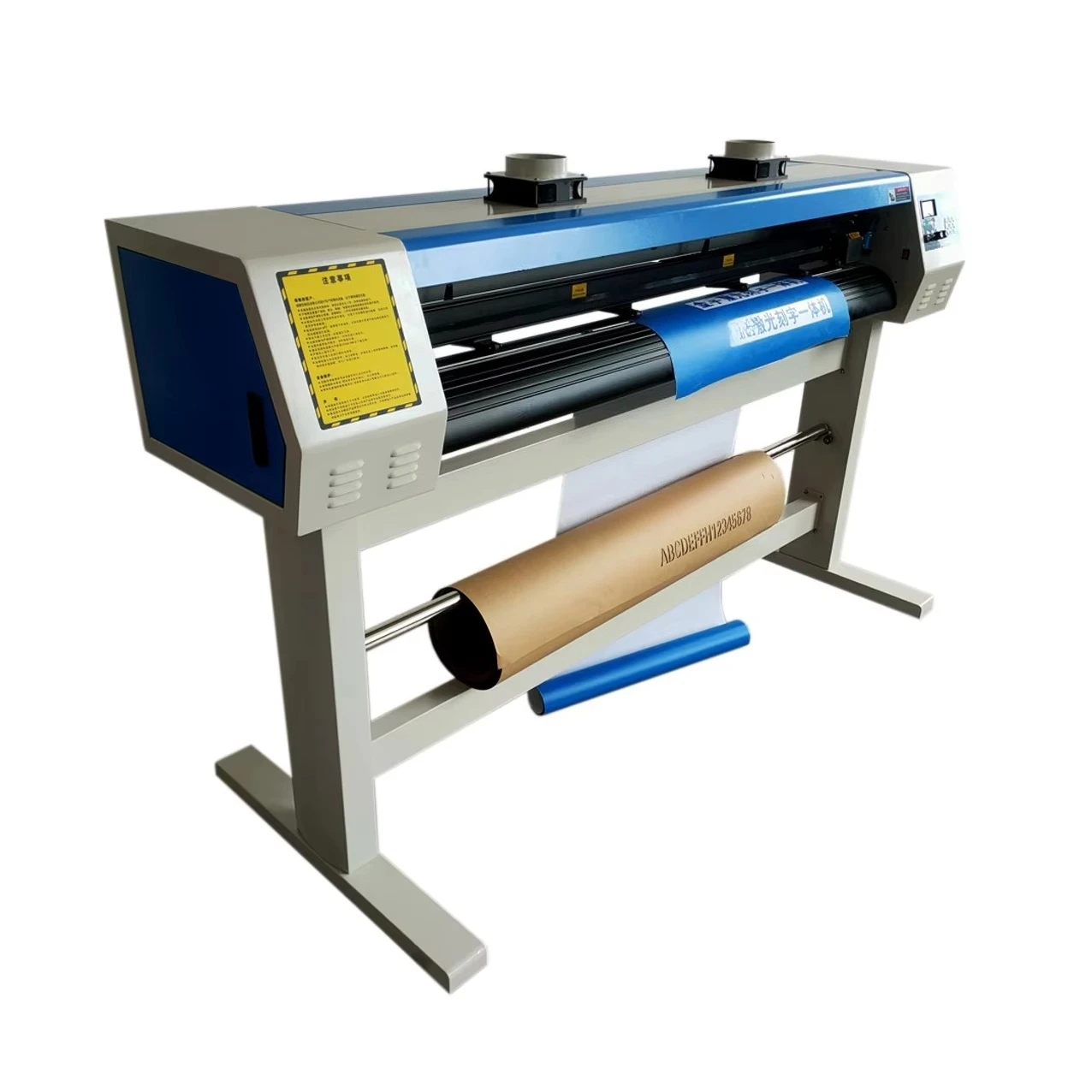 Multifunktionale 1350mm Freistehende Wassergekühlte Gravur- und Schneidemaschine Neu für Acryl Kunststoff MDF 100mm*100mm Arbeitsbereich
