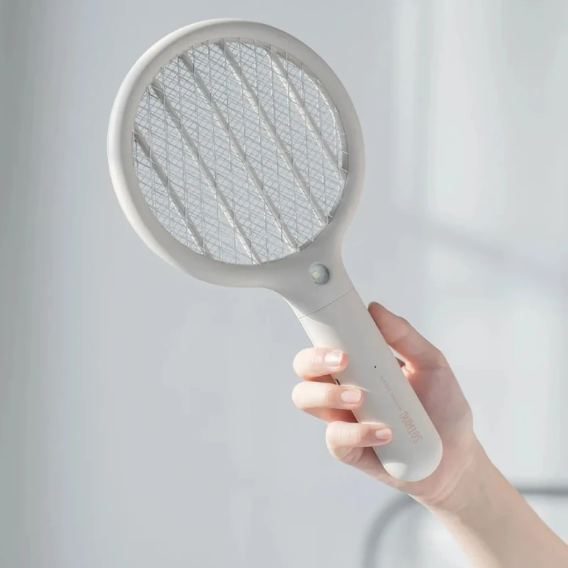 Sothing Summer Electric Mosquito Swatter Killer Electric Portable Handheld Racket Insect Fly Bug Mosquito Zapper Swatter Killer