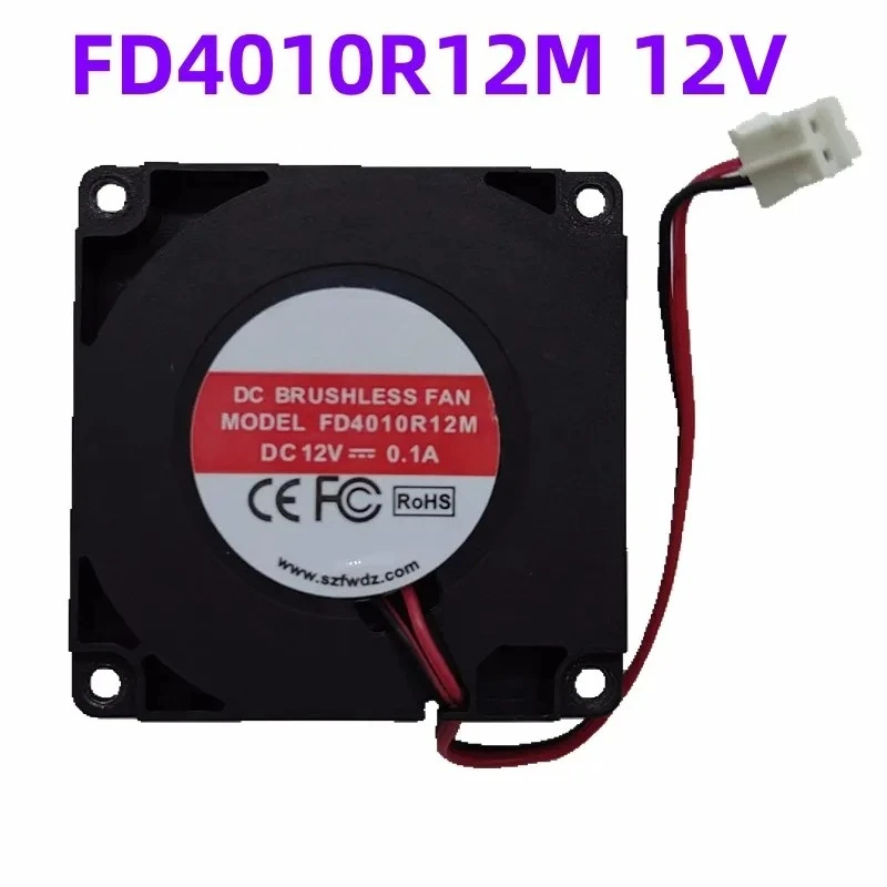 

FD4010R12M 12 В 0,1 А 2800 об/мин 40*40*10 мм вентилятор мини-3D-принтер компьютерный вентилятор сверхтихий боковой выдувной турбинный вентилятор