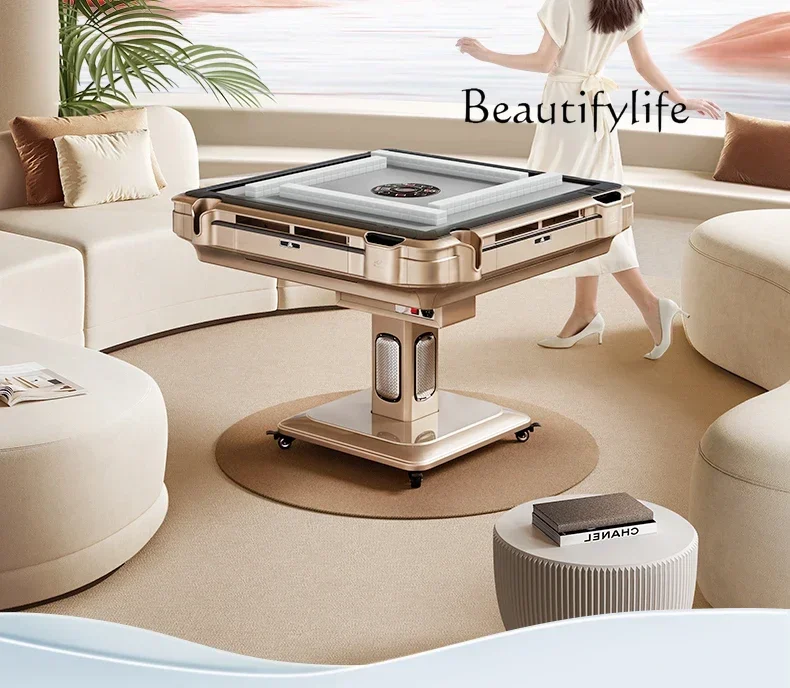 

Anti-Flip Household Folding Mahjong Machine Automatic Dining Table Dual-Use Electric Bass Mahjong Table