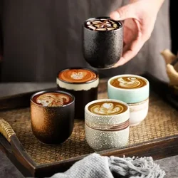 New 200ml New Coffee Cups Ceramics Mugs Beer Tea Mug Whiskey Glass Drinkware Cup Ceramic Latte Specialized Coffee