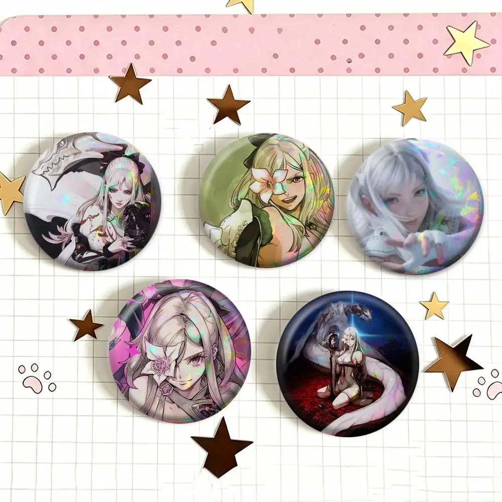 Game D-Drakengard 3 Zero   Badge 25 32 44 58 75 mm Round Fans Collect Friends Gifts Brooch Souvenir