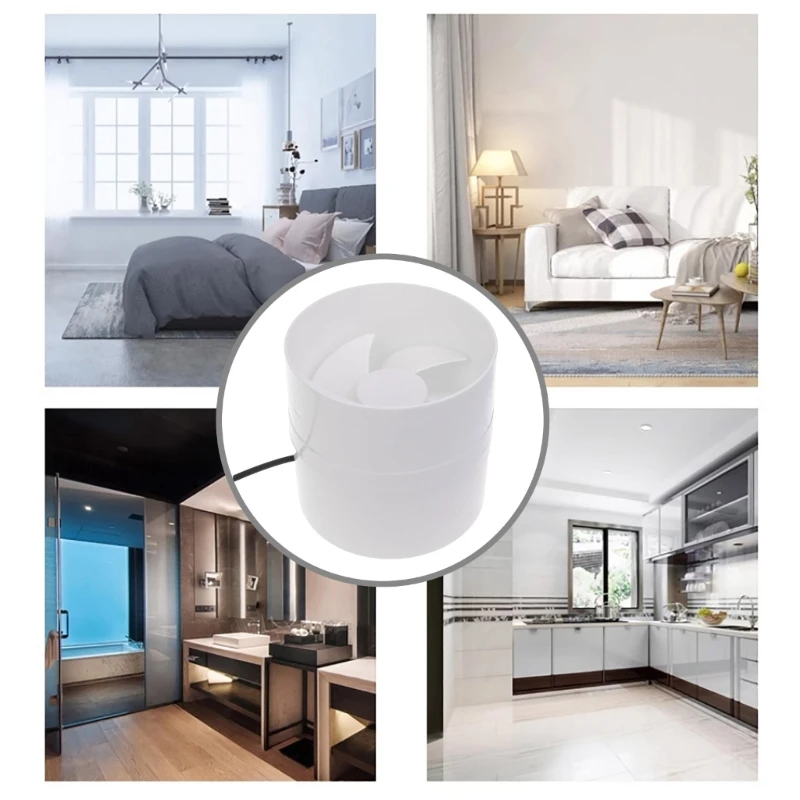 

57QF Quiet Operation Pipe Ventilation Fan For Air Quality Improvement Air Circulation
